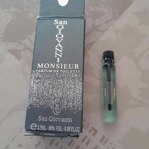 troc de  Parfum San giovanni monsieur neuf 2,5 ml, sur mytroc