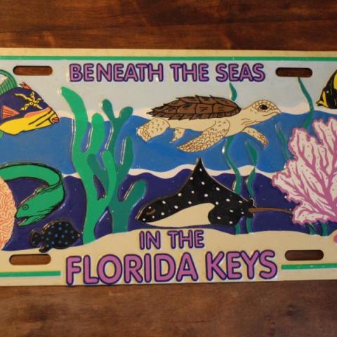 troc de  Plaque deco Florida Keys, sur mytroc