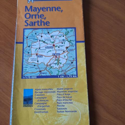 troc de  Carte Mayenne Orne et Sarthe, sur mytroc