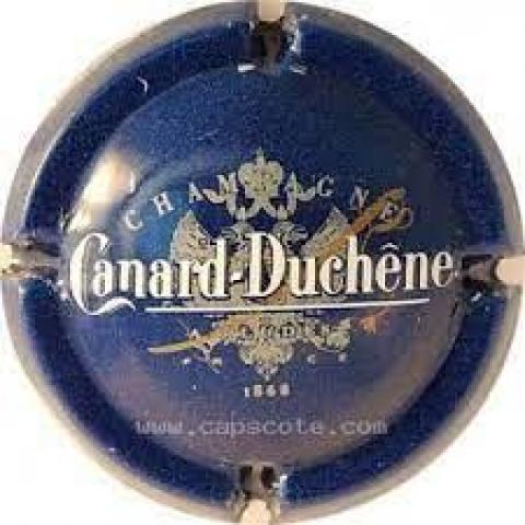troc de  Capsule Champagne Canard-Duchêne fond bleu, sur mytroc