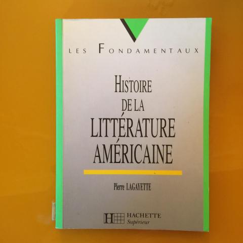 troc de  Livre « Histoire de la litterature américaine », sur mytroc