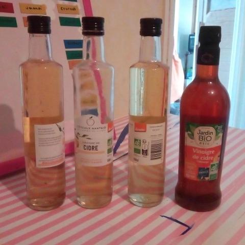 troc de  lot de bouteilles vinaigre de cidre, sur mytroc