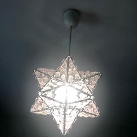 troc de  Lampe plafonnier forme étoile pour chambre enfant, sur mytroc