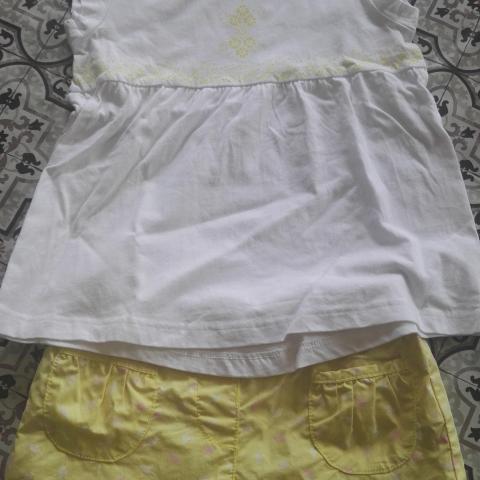 troc de  Réservé Zazagonz_Ensemble short et tee-shirt fille 6 ans., sur mytroc