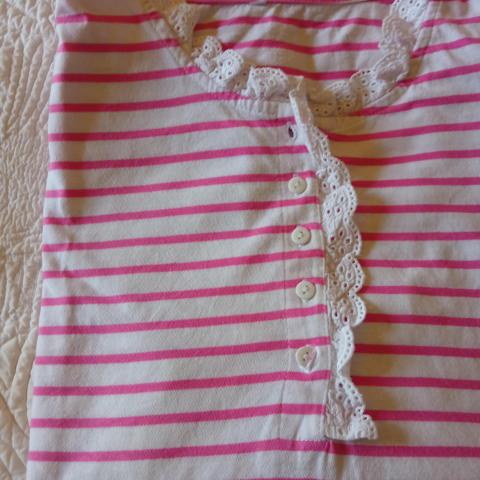 troc de  TSHIRT ROSE ET BLANC, sur mytroc