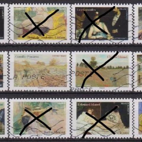 troc de  Attribué Rompu de Série 150 Ans Impressionnisme 2024 - 3/12, sur mytroc