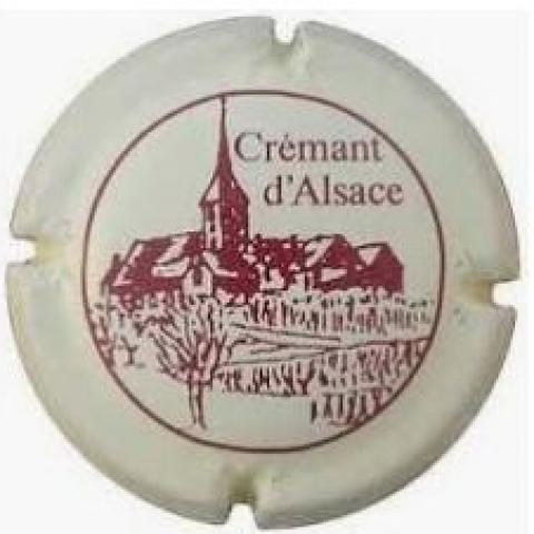 troc de  Attribué Capsule Crémant d'Alsace Village beige, sur mytroc