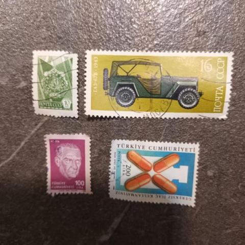 troc de  Timbres du Monde - URSS & Turquie, sur mytroc