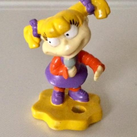 troc de  LES RAZMOKET figurine Angelica 6 cm sur socle - très bon état, sur mytroc