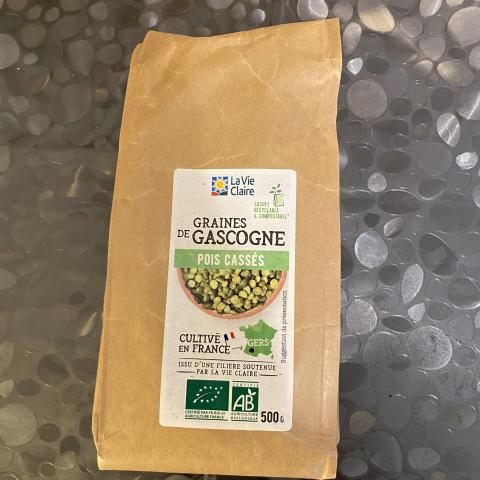 troc de  500 g. de pois cassés bio, sur mytroc