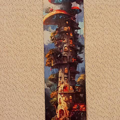 troc de  Marque-page "Habitation champignon"., sur mytroc