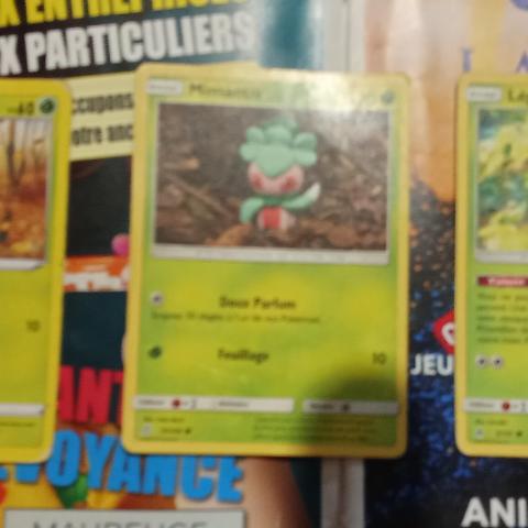 troc de  Lot cartes pokémons réserver mmmanga envoyé le 28 juiller, sur mytroc