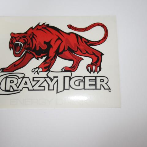 troc de  Autocollant Crazy Tiger, sur mytroc