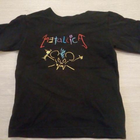 troc de  T-shirt 2 ans METALLICA, sur mytroc