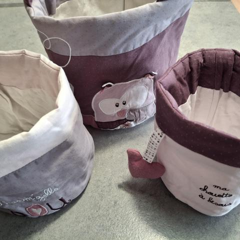 troc de  Pochons tissu bébé, sur mytroc