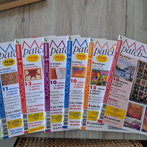 troc de  Lot 7 magazines "magicien patch", sur mytroc
