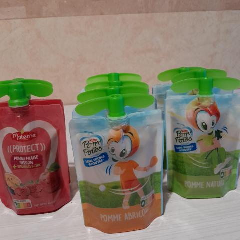 troc de  Lots de 9 compotes neuves, sur mytroc