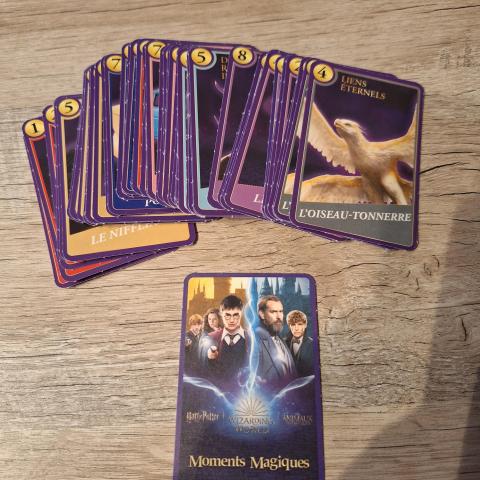 troc de  60 cartes Harry Potter Moments magiques, sur mytroc