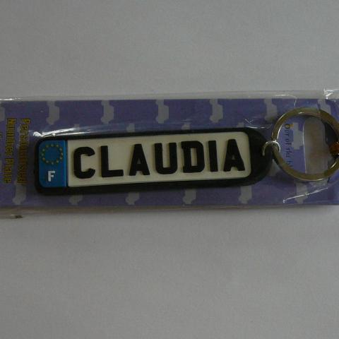 troc de  Porte clés prénom Claudia, sur mytroc