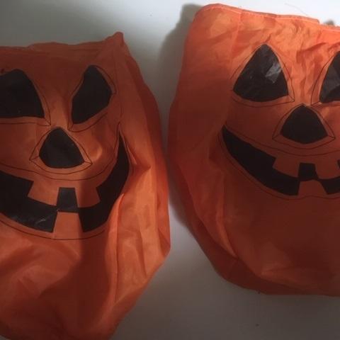 troc de  2 sac tissu halloween, sur mytroc
