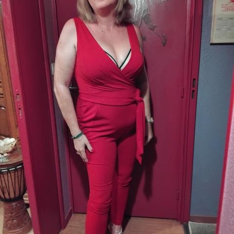 troc de  Combinaison XL Rouge TBE, sur mytroc