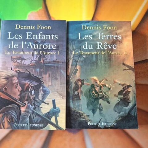 troc de  *réservé * lot 2 livres de la trilogie le testament de l’aurore, sur mytroc