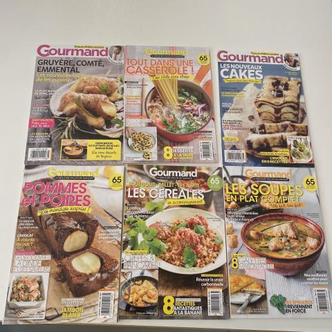 troc de  Lots de 6 magazines « Gourmand », sur mytroc