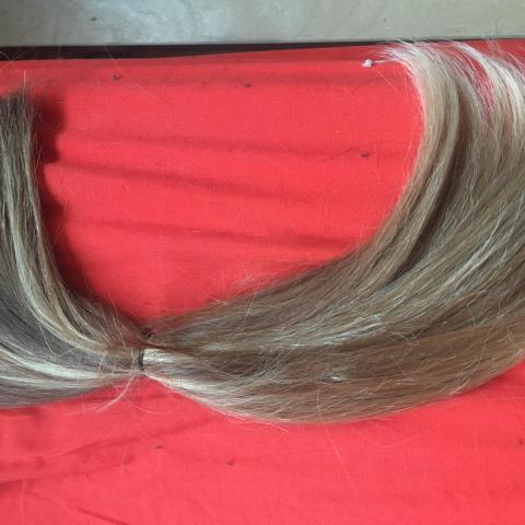 troc de  Cheveux blonds lisses naturels 35 cm, sur mytroc