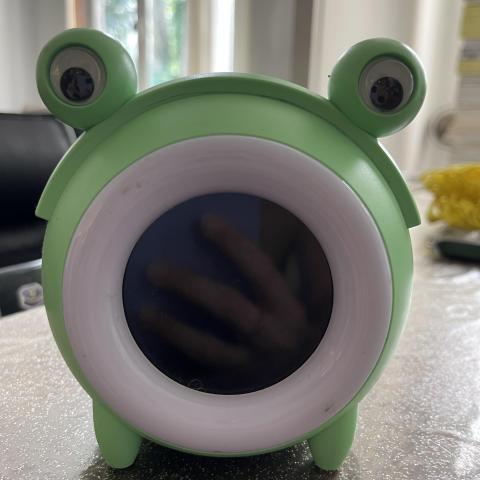 troc de  Réveil électrique grenouille vert à récupérer dans le 13è arr., sur mytroc