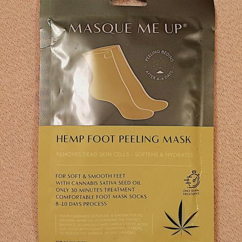 troc de  Masque exfoliant pieds au chanvre., sur mytroc