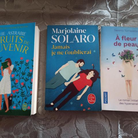 troc de  Réservé. 3 livres de poche récents, sur mytroc