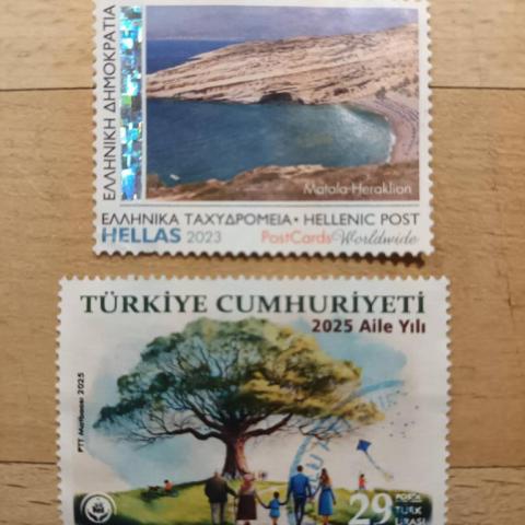 troc de  Attribué Timbres du Monde - Grèce et Turquie, sur mytroc