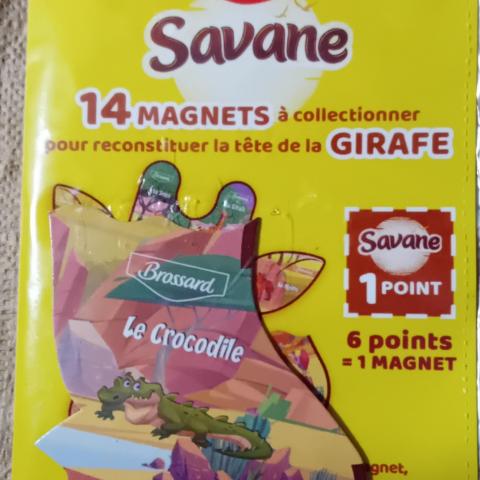 troc de  Magnet Savane Girafe CROCODILE, sur mytroc