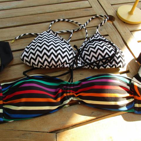 troc de  2 hauts maillots neufs TM, sur mytroc