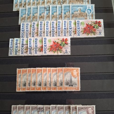 troc de  Echange timbres des Bermudes Bermuda contre flyer uniquement, sur mytroc