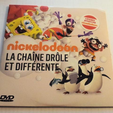 troc de  DVD dessins animés (Bob l'éponge, Pingouins Madagascar, Fanboy), sur mytroc