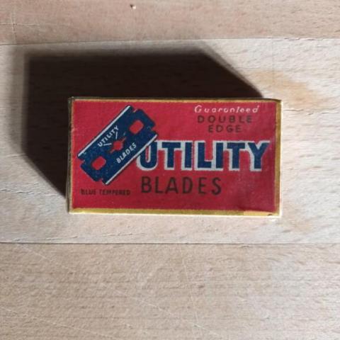 troc de  Boite Lames Rasoir à main vintage, sur mytroc