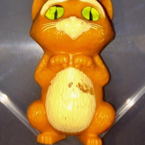 troc de  Figurine Chat Potté - animée - 8 cm, sur mytroc