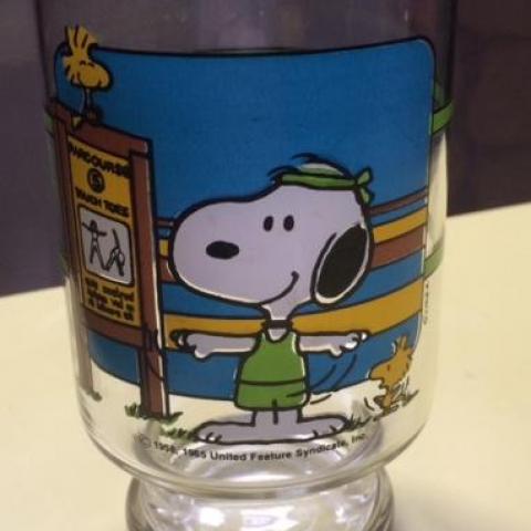 troc de  Pot / Bocal Peanuts/ Snoopy - USA 1984 -- Collector, sur mytroc
