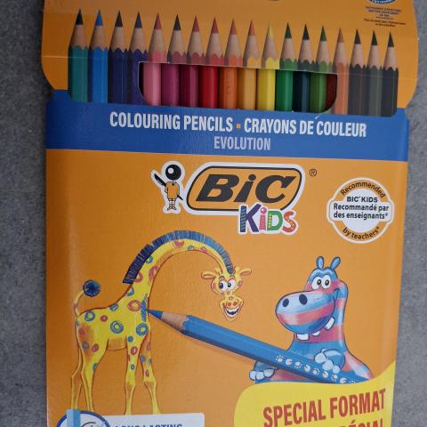 troc de  Crayons de couleur BIC, sur mytroc