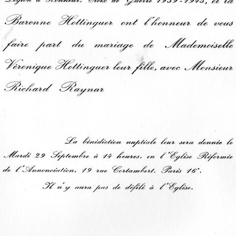 troc de  Faire part mariage 1963, sur mytroc