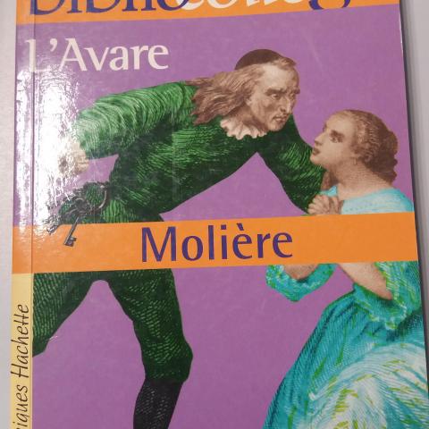 troc de  Livre biblio collège l' avare de Molière, sur mytroc