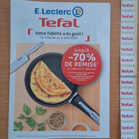 troc de  Attribué Vignettes Opération Leclerc Tefal, sur mytroc