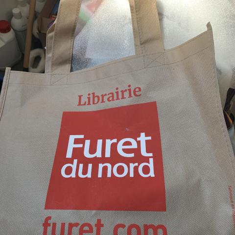 troc de  Sac genre, toile de jute publicitaire, sur mytroc