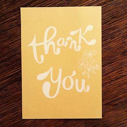 troc de  Carte "Thank you"., sur mytroc