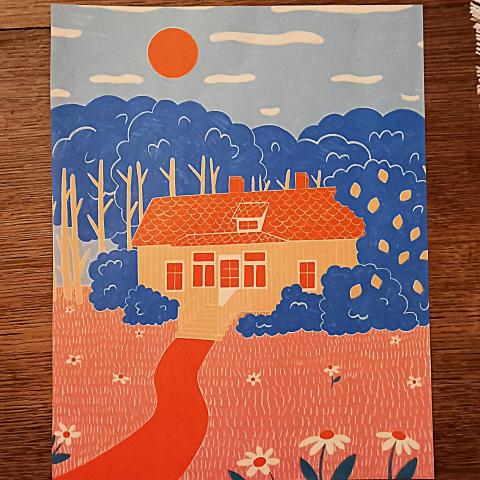 troc de  Affiche "La maison"., sur mytroc