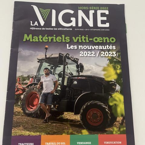 troc de  1 magazine LA VIGNE référence de toutes les viticultures, sur mytroc