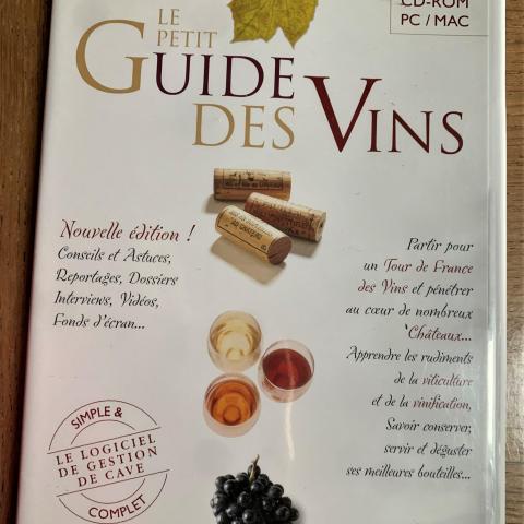 troc de  CD rom PC/MAC "Le petit guide des vins", sur mytroc