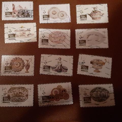 troc de  lot de la série timbres vaisselle, sur mytroc