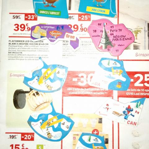 troc de  lot de magnets divers, sur mytroc
